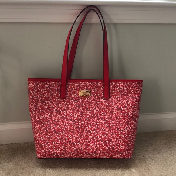 Michael Kors Handbags - Michael Kors red floral bag